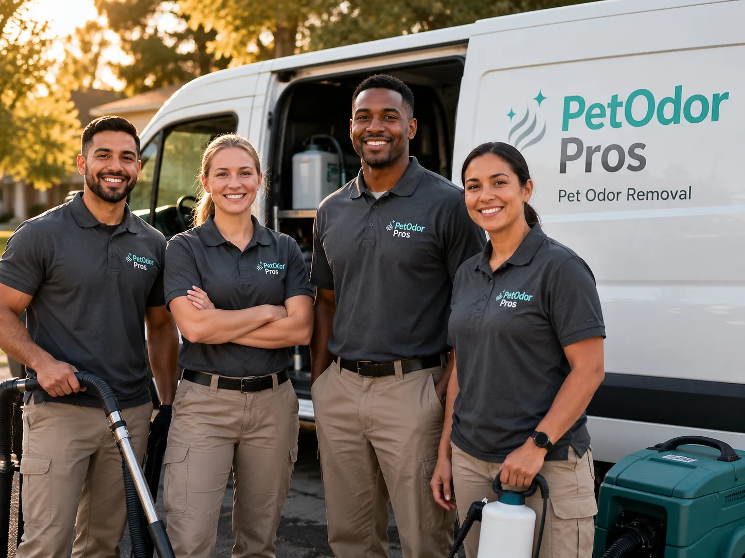 Pet Odor Removal team serving Woodward, PA